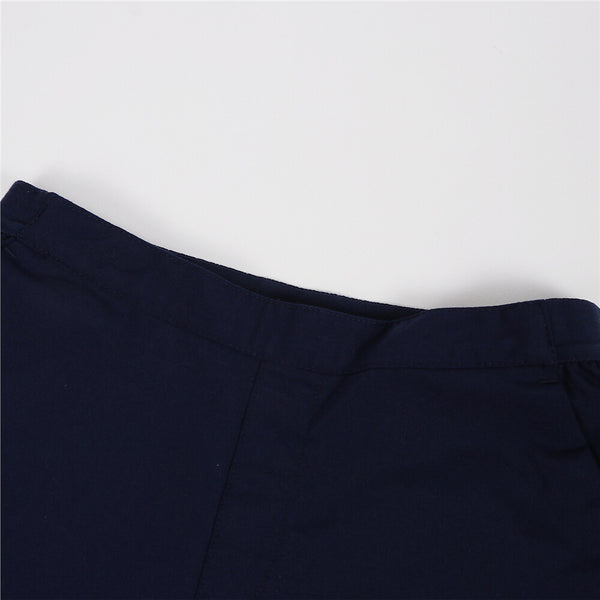 Solid Elastic Waistband Ladies Casual Pants 65 Peacock Blue - Giordano  South Africa