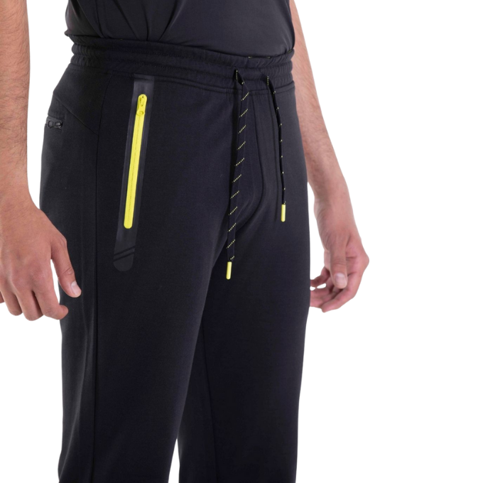 G-Motion Draw String Jogger Sweat Pants Signature South Africa - Giordano 09 Black
